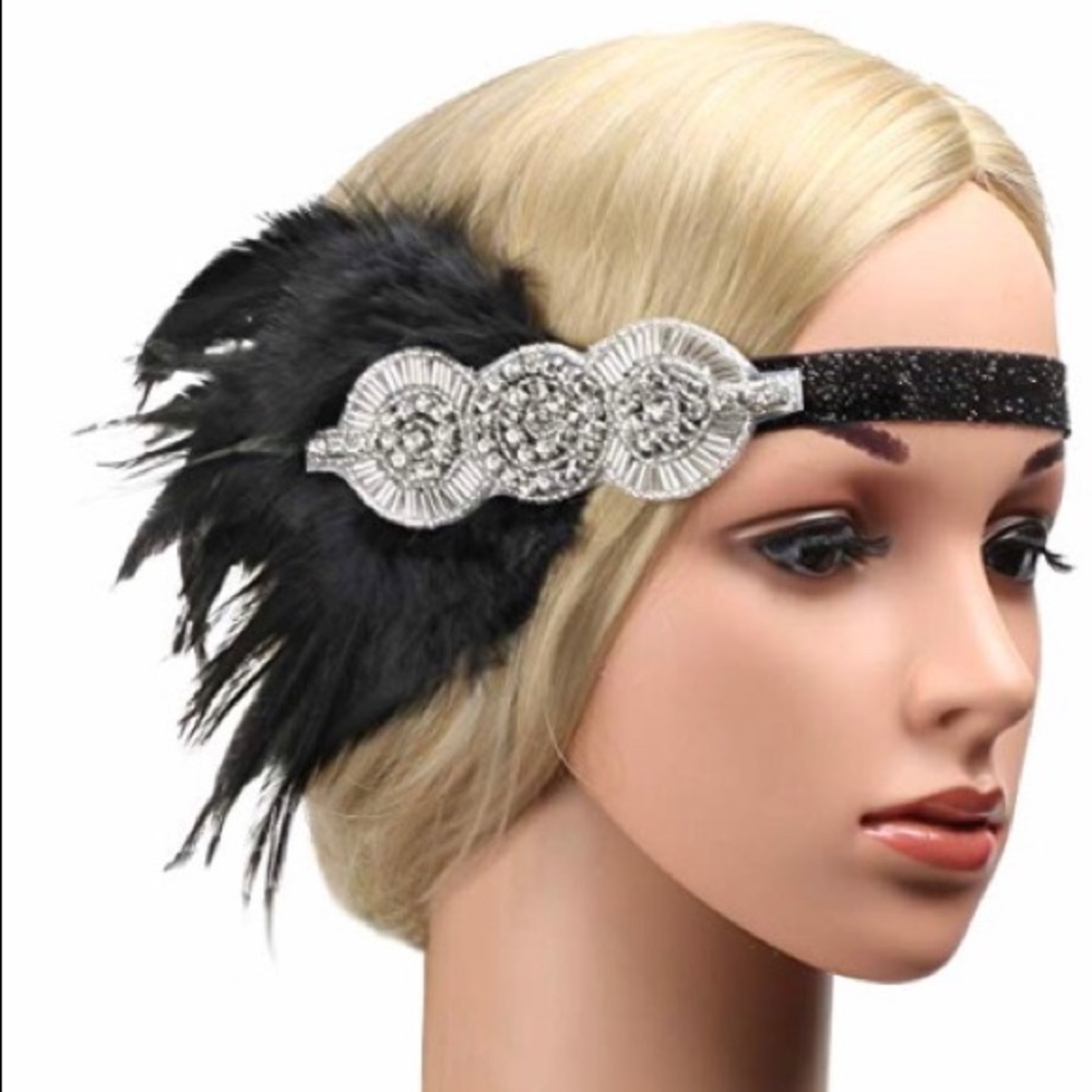 1920s women headpiece ..hand made